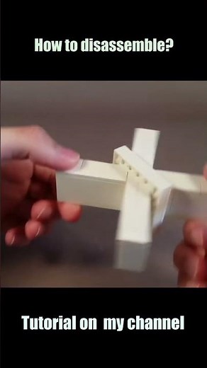 Lego Puzzle Box Tutorial #lego #howtomake #puzzle