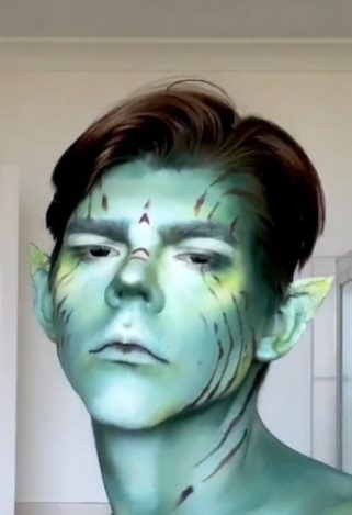Epic Monster Face Painting Transformation