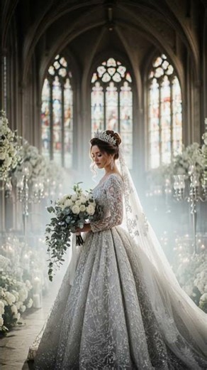 Elite Royal Silver Bride 💎 | Bride Series Ep 5 #weddingdress #quietluxurybride #oldmoneywedding