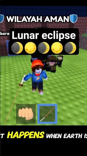 Roblox watching the lunar eclipse🌒🌕