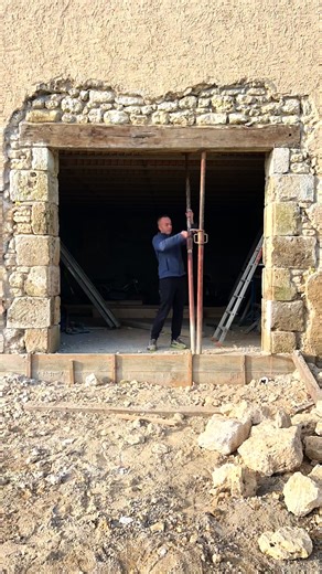 Satisfaction d'achever la rénovation de la grange