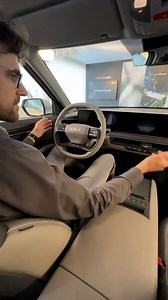 What does the Kia EV9 interior look like up close?