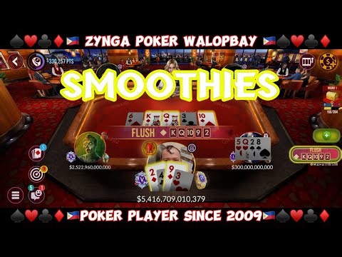 Smooth Flush! Zynga Texas Holdem Poker