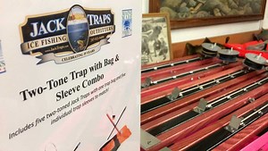 Monmouth man creates handmade ice fishing trap