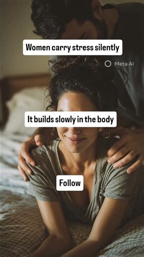 Women carry stress silently