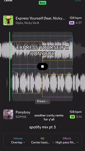 it’s my birthday today yass 🎉#spotifymix #spotify #fyp #remix #ponyboy music, spotify mix feature , ponyboy , club music, remix ,