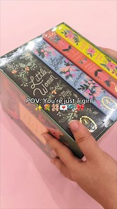 "How I love being a woman!"🎀🫧🩰✨ Get this 4-book hardcover boxed set with gorgeous covers for only ₱2,995! Available at select #NationalBookStore branches nationwide today. #fyp #foryou #LittleWomen #AnneOfGreenGables #ALittlePrincess #Heidi #boxset #bookset #Booktok #WomensMonth #SulitSaNBS | National Book Store