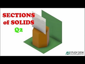 Sections of Solids Q2 - 3D Animation