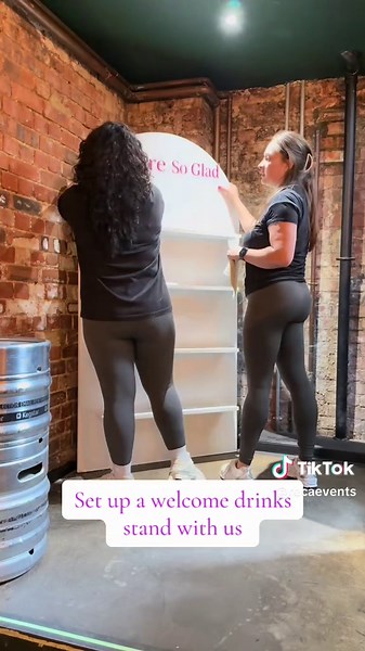 Stylish Welcome Drinks Setup for Your Next Event