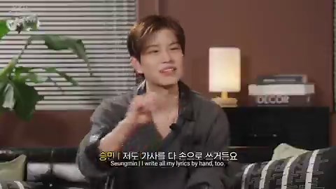 seungmin is so anachronistic he still writes all his lyrics in his notebook rather than using his phone or a tablet and yoon dohyun (who is literally 54) was like even we dont do that 😭😭 why is seungmin 75 years old in spirit (i want him)