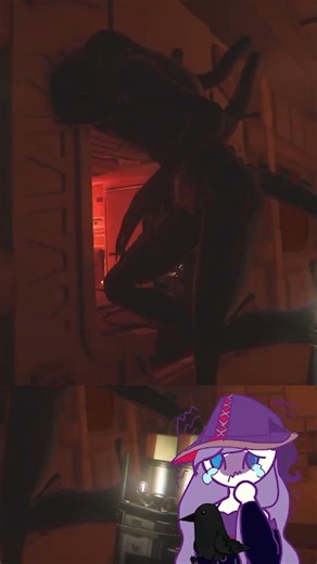 This spot is taken, sir! #alienisolation #gaming #vtuber