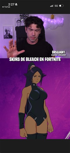 BLEACH NEW FORTNITE SKINS #fortnite #fortnitenews #fortnitenoticias #bleach