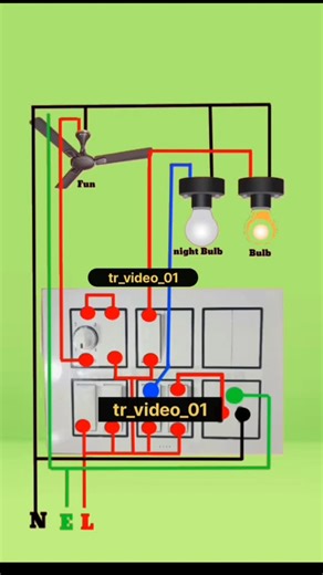technical reaction video on Instagram: "12 module board wiring 👍#electrician #electrical #electronics #wire #acwiring"