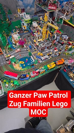 Ganzer Paw Patrol Zug Familien Lego MOC