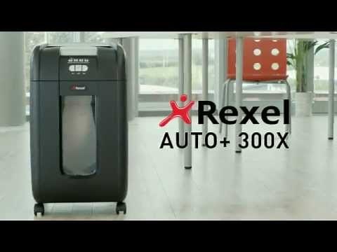 Rexel Auto+ 300X Auto Feed Shredder