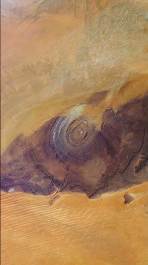 Richat Structure Mauritania's Natural Wonder from Space