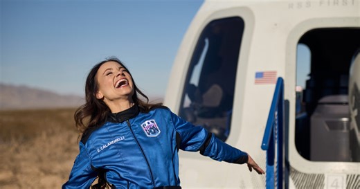 Emily Calandrelli becomes the hundredth woman in space
