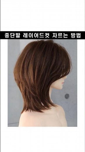❗️중단발 레이어드컷 자르는 방법 #중단발 #중단발레이어드컷 #중단발허쉬컷 #단발레이어드컷 #단발허쉬컷 #단발머리 #단발헤어스타일 #헤어커트교육 #커트교육 #미용사 #미용교육