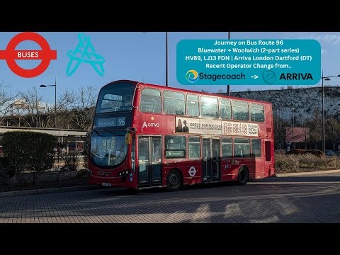 *Now with Arriva* Journey on Bus Route 96 (HV89 | LJ13 FDN) [2/2]