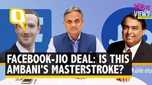 190K views · 2.6K reactions | Facebook has bought a 9.99 percent stake in Reliance Jio for $5.7 billion (Rs 43,574 crore). But what does it mean for both companies? How will the deal impact India's digital market? How will this impact the market for Airtel, Google, and Amazon? The Quint's Editorial Director Sanjay Pugalia analyses. Read the full story here: https://bit.ly/2W4NL8D | The Quint | Facebook