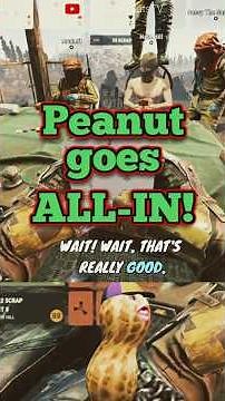 PEANUT GOES ALL-IN! 🃏💰 #Rust