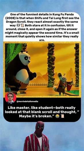 Shifu and Tai Lung Had the Exact Same Reaction 😂📜 | Kung Fu Panda (2008)