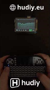 Hudiy on a 3.5-inch Display - Android Auto #raspberrypi #diyelectronics #androidauto #automotive