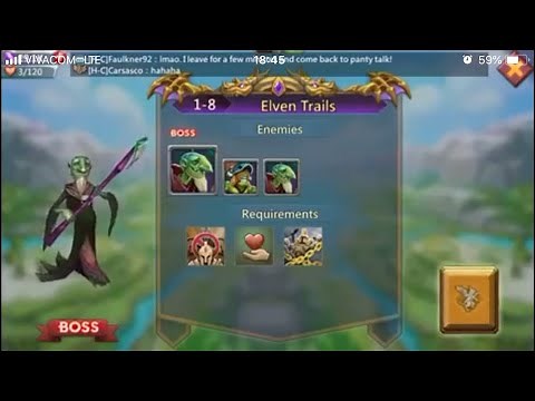 Lords Mobile Challenge 1-8 completed