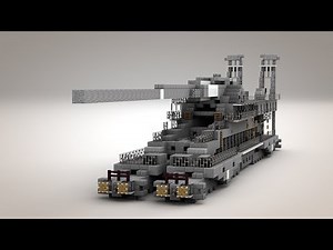 Minecraft Schwerer Gustav Railway Gun Tutorial Part 2