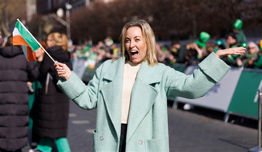 Famous faces live it up at Dublin's St Patrick's Day Parade