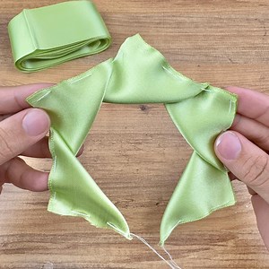 I turned this large ribbon into an amazing decoration idea . #decorationideas #ribbonworks | Hobby