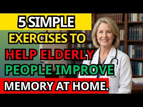 5 simple exercises to help elderly people improve memory at home.|senior health tips