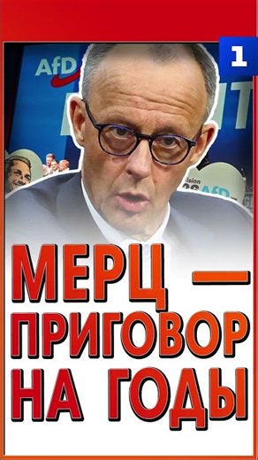 Мерц — приговор на годы