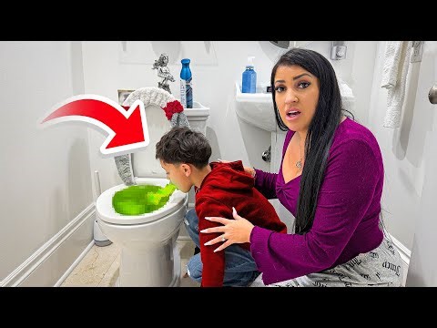 Our Son Couldn't Stop THROWING UP on New Year's Eve!