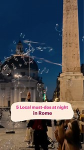 Rome at night like a local: bubbles, bites, and hidden stories you won’t find in guidebooks. Which ones will you try first? ✨ There are so many more local experiences to explore. Want to make your trip unforgettable? 🔗Check the link in our bio! #rome #italy #citytour #withlocals #tourguide #travel #tour #privatetour | Withlocals