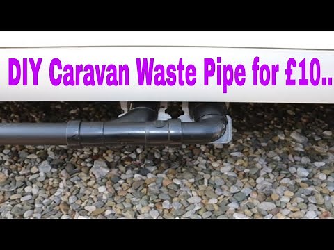 DIY Caravan Waste Pipe for £10..
