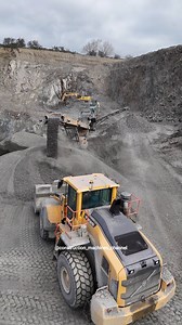 356K views · 7.4K reactions | Komatsu PC490LC excavator & 3 Volvo L180 wheel loaders flat out crushing stone & loading tipper trucks in in Kildare Sand & Gravel's quarry recently. (Owned by Moyglare Sand & Gravel & Graham Sand & Gravel ) Photos of trucks & construction machines in Ireland & the U.K. welcome - DM to be featured. #truckspotting #truckspotter #excavators #quarrying #WheelLoader | Construction Machines Channel | Facebook