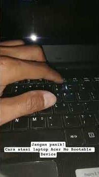 Here's How to Fix the No Bootable Device Problem on an Acer Laptop