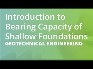 Introduction to Bearing Capacity of Shallow Foundations | Geotechnical Engineering