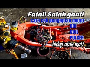 Easy! How to fix a lost Vixion ignition, how to check whether the pulser is on or off