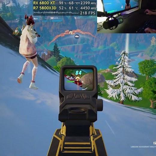 Fortnite Lawless Accelerant Holo Twister AR Gameplay | 4K Performance Mode