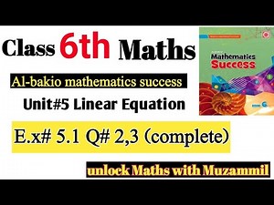 class 6 math albakio success |exercise 5.1q# 2,3 complete
