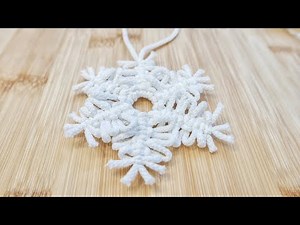 Macrame Christmas snowflakes DIY, tutorial @OwlByMytko