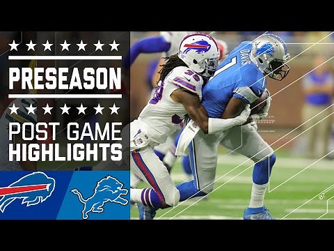 Bills vs. Lions | Game Highlights | NFL