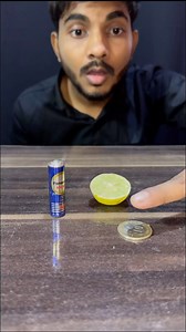 10K reactions · 1.1K shares | Lemon and battery experiment #experiment #science #tiktok | Rishi Kumar | Facebook