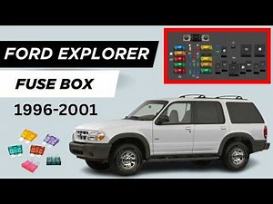 Ford Explorer (1996-2001) Relay & Fuse Box Diagram & Locations