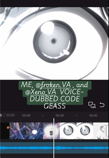 (I voiced: C.C/C.2) (@froken.VA voiced: Lelouch) (@Xeno_VA voiced: Suzaku) #voiceacting #voiceover #xyzbca #fypシ #codegeass