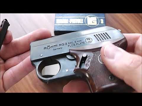Röhm RG3 // 6mm Flobert // Signalpistole Review // PTB-33