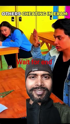 OTHERS CHEATING IN EXAM VS THE LAST ONE 💀