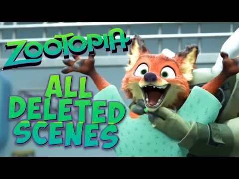 Zootopia All Deleted Scenes Collection